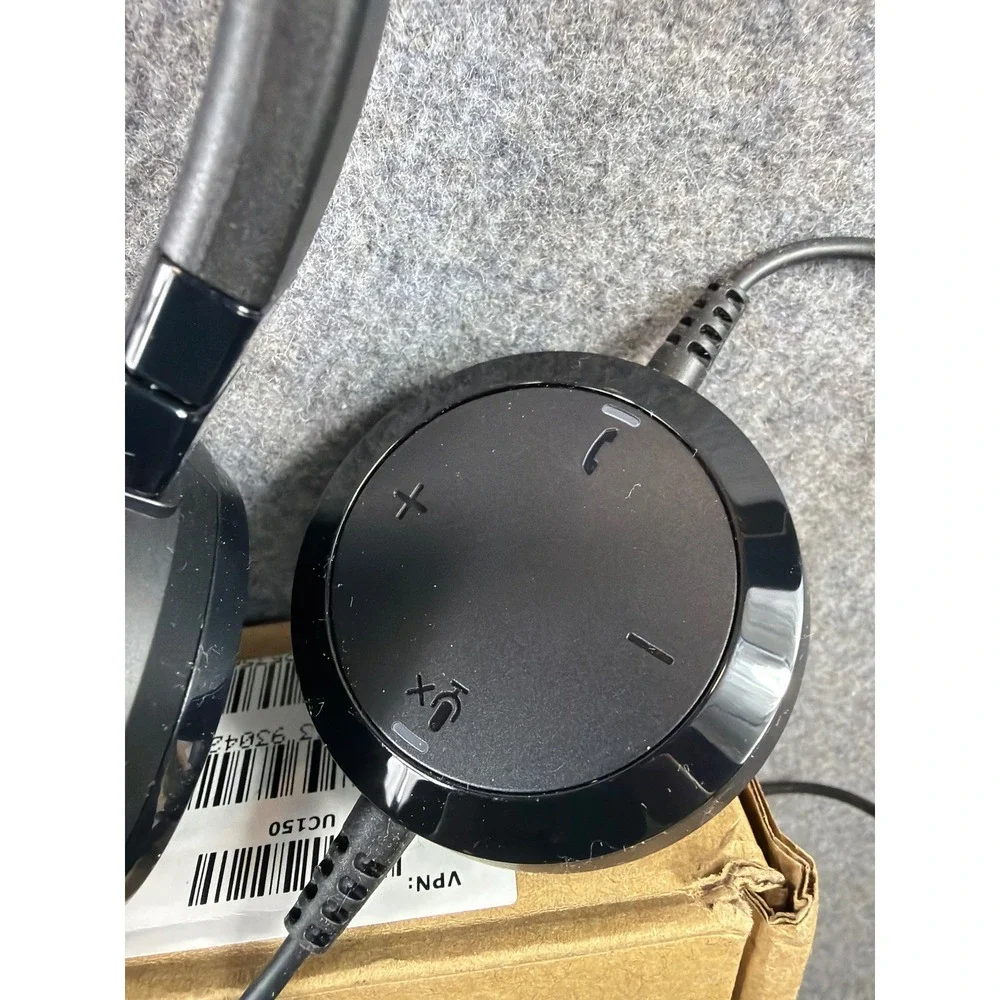 Dell Pro Stereo Headset UC150 Wired USB Black‎ Business Office HSC016